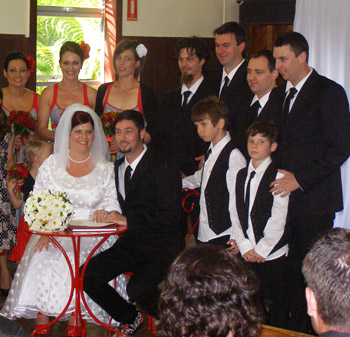 Melinda & Simon's Wedding Tumbulgum Hall Tumbulgum Tweed Shire Northern NSW with Marry Me Marilyn